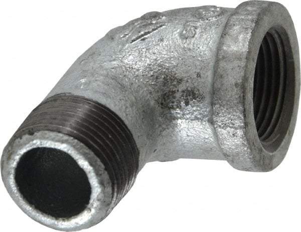 Value Collection - Class 150, 3/4" Galvanized Pipe 90° Street Elbow - Threaded, Malleable Iron - Eagle Tool & Supply