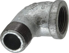 Value Collection - Class 150, 3/4" Galvanized Pipe 90° Street Elbow - Threaded, Malleable Iron - Eagle Tool & Supply