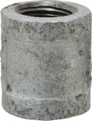 B&K Mueller - Class 150, 3/8" Galvanized Pipe Coupling (Right Hand) - Threaded, Malleable Iron - Eagle Tool & Supply