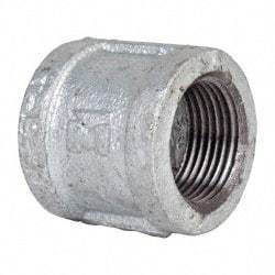 B&K Mueller - Class 150, 1" Galvanized Pipe Coupling (Right Hand) - Threaded, Malleable Iron - Eagle Tool & Supply