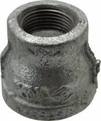 B&K Mueller - Class 150, 1 x 3/4" Galvanized Pipe Reducing Coupling - Threaded, Malleable Iron - Eagle Tool & Supply