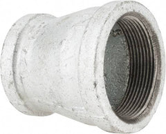 B&K Mueller - Class 150, 2 x 1-1/2" Galvanized Pipe Reducing Coupling - Threaded, Malleable Iron - Eagle Tool & Supply