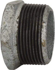 B&K Mueller - Class 150, 1-1/2 x 1-1/4" Galvanized Pipe Hex Bushing - Threaded, Malleable Iron - Eagle Tool & Supply