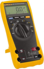 Fluke - 177 ESFP, CAT IV, CAT III, 1,000 VAC/VDC, Digital True RMS Auto Ranging Manual Ranging Multimeter - 50 mOhm, Measures Voltage, Capacitance, Current, Frequency, Resistance - Eagle Tool & Supply