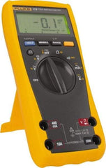 Fluke - 179 ESFP, CAT IV, CAT III, 1,000 VAC/VDC, Digital True RMS Auto Ranging Manual Ranging Multimeter - 50 mOhm, Measures Voltage, Capacitance, Current, Resistance - Eagle Tool & Supply