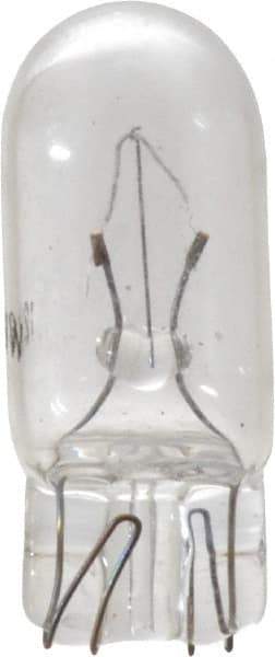 Value Collection - 12 Volt, Instrument & Indicator Panel Automotive Miniature Lamp - 3.36 Watt, Clear - Eagle Tool & Supply