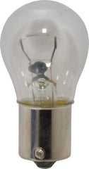 Value Collection - 12 Volt, Heavy Duty Stop & Flasher Automotive Miniature Lamp - 28.8 Watt, Clear - Eagle Tool & Supply