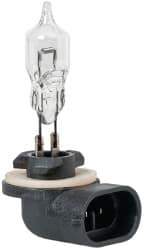 Value Collection - 12 Volt, Halogen Auxiliary Automotive Miniature Lamp - 49.92 Watt, Clear - Eagle Tool & Supply