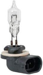 Value Collection - 12 Volt, Halogen Auxiliary Automotive Miniature Lamp - 49.92 Watt, Clear - Eagle Tool & Supply