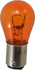 Value Collection - 12 Volt, Park & Signal Automotive Miniature Lamp - 26.88/8.26 Watt, Amber - Eagle Tool & Supply