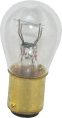 Value Collection - 12 Volt, Stop & Tail Automotive Miniature Lamp - 26.88/6.86 Watt, Clear - Eagle Tool & Supply