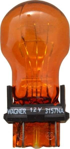 Value Collection - 12 Volt, Park & Signal Automotive Miniature Lamp - 26.88/8.26 Watt, Amber - Eagle Tool & Supply