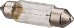 Value Collection - 12 Volt, Courtesy, Dome Automotive Miniature Lamp - 5 Watt, Clear - Eagle Tool & Supply