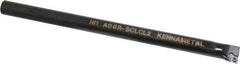 Kennametal - 15.24mm Min Bore Diam, 8" OAL, 1/2" Shank Diam, A-SCLC Indexable Boring Bar - CC.. Insert, Screw Holding Method - Eagle Tool & Supply