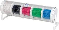 Alpha Wire - 22 AWG, 7 Strand, 500' OAL, Hook Up Wire - Black, Blue, Green, Red & White PVC Jacket, 0.064" Diam - Eagle Tool & Supply