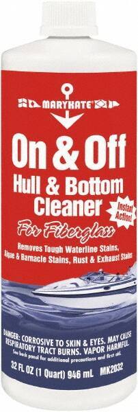 CRC - Water-Based Solution Hull and Bottom Cleaner - 32 Ounce Bottle, 32° F Freezing Point - Eagle Tool & Supply