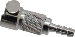 CPC Colder Products - Chrome Plated Brass Push-to-Connect Female Connector - 250 Max psi, Buna Nitrile O-Ring - Eagle Tool & Supply