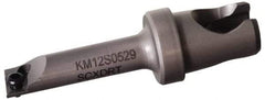 Kennametal - Right Hand Cut, 11.80mm Min Bore Diam, Size KM16 Modular Boring Cutting Unit Head - 1.6142" Max Bore Depth, Through Coolant, Compatible with CP.. - Eagle Tool & Supply