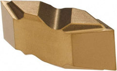 Kennametal - NTU4 Grade KC850, External Partial Profile 60° Threading Insert - 1.25 to 6.25mm & 4 to 20 TPI Ext Pitch, Right Hand Insert, TiC/TiCN/TiN Finish, Carbide - Eagle Tool & Supply