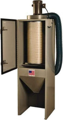 Value Collection - 1-1/2 hp, 600 CFM Sandblaster Dust Collector - 76" High x 21" Diam - Eagle Tool & Supply