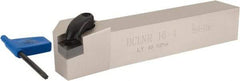 Iscar - DCLN, Right Hand Cut, 95° Lead Angle, 1" Shank Height x 1" Shank Width, Negative Rake Indexable Turning Toolholder - 6" OAL, CN.. Insert Compatibility, Series Isoturn - Eagle Tool & Supply