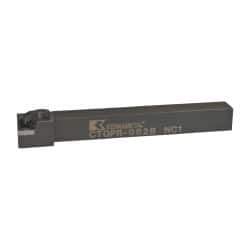 Kennametal - CTGP, Right Hand Cut, 0° Lead Angle, 1/2" Shank Height x 1/2" Shank Width, Positive Rake Indexable Turning Toolholder - 4-1/2" OAL, TP.. Insert Compatibility, Series Kendex - Eagle Tool & Supply