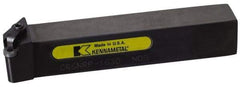 Kennametal - CRGN, Right Hand Cut, 8° Lead Angle, 1-1/4" Shank Height x 1-1/4" Shank Width, Negative Rake Indexable Turning Toolholder - 6" OAL, RN..42. Insert Compatibility, Series Kendex - Eagle Tool & Supply