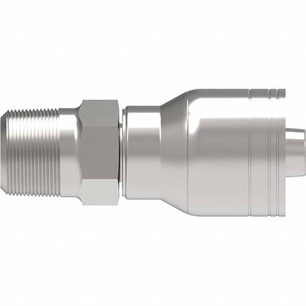 Eaton - Hydraulic Hose Fittings & Couplings Type: Male Pipe, Rigid Hose Diameter: 1/2 (Inch) - Eagle Tool & Supply