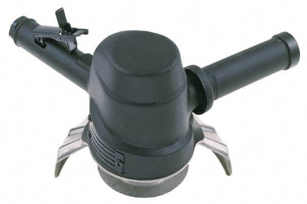 Ingersoll-Rand - 7" Wheel Diam, 6,000 RPM, Pneumatic Angle & Disc Grinder - 5/8-11 Spindle, 84 CFM - Eagle Tool & Supply