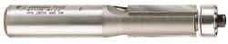 Amana Tool - 1/2" Cut Diam, 1" Length of Cut, 2 Flute Flush Trim Edge Profile Router Bit - Carbide-Tipped, 1/2" Shank Diam, 3-1/4" OAL, Uncoated - Eagle Tool & Supply