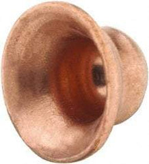 Parker - 3/4" Tube OD, 45° Brass Flared Tube Seal Bonnet - Flare Ends - Eagle Tool & Supply