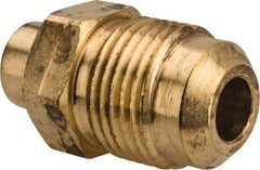 Parker - 1/2" Tube OD, 45° Brass Flared Tube Flare To Solder - 3/4-16 UNF - Eagle Tool & Supply