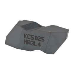 Kennametal - NA3 Grade KC5025, Internal/External Acme Threading Insert - 4 TPI Int Pitch, Left Hand Insert, TiAlN Finish, Carbide - Eagle Tool & Supply