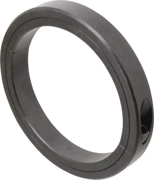 Climax Metal Products - 4-15/16" Bore, Steel, Two Piece Clamp Collar - 6-1/4" Outside Diam, 7/8" Wide - Eagle Tool & Supply