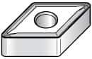 Kennametal - DNMG441 K Grade KC850 Carbide Turning Insert - TiC/TiCN/TiN Finish, 55° Diamond, 1/2" Inscr Circle, 1/4" Thick, 1/64" Corner Radius - Eagle Tool & Supply