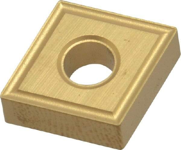 Kennametal - CNMG431 Grade KC850 Carbide Turning Insert - TiC/TiCN/TiN Finish, 80° Diamond, 1/2" Inscr Circle, 3/16" Thick, 1/64" Corner Radius - Eagle Tool & Supply