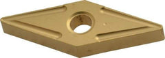 Kennametal - VNMG432 Grade KC850 Carbide Turning Insert - TiC/TiCN/TiN Finish, 35° Diamond, 1/2" Inscr Circle, 3/16" Thick, 1/32" Corner Radius - Eagle Tool & Supply