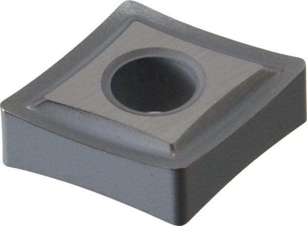 Kennametal - CNMP432 Grade K313 Carbide Turning Insert - Uncoated, 80° Diamond, 1/2" Inscr Circle, 3/16" Thick, 1/32" Corner Radius - Eagle Tool & Supply