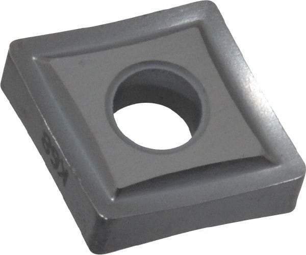Kennametal - CNMP432 Grade K68 Carbide Turning Insert - Uncoated, 80° Diamond, 1/2" Inscr Circle, 3/16" Thick, 1/32" Corner Radius - Eagle Tool & Supply