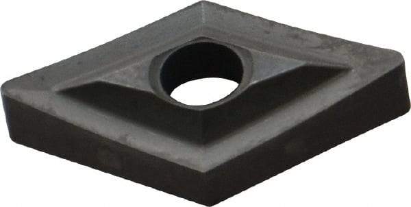 Kennametal - DNMP432 Grade K68 Carbide Turning Insert - Uncoated, 55° Diamond, 1/2" Inscr Circle, 3/16" Thick, 1/32" Corner Radius - Eagle Tool & Supply
