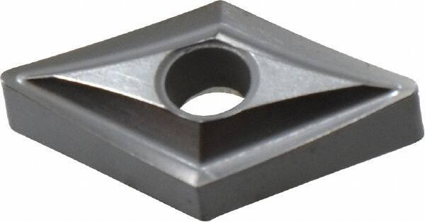 Kennametal - DNMS432 Grade K68 Carbide Turning Insert - Uncoated, 55° Diamond, 1/2" Inscr Circle, 3/16" Thick, 1/32" Corner Radius - Eagle Tool & Supply