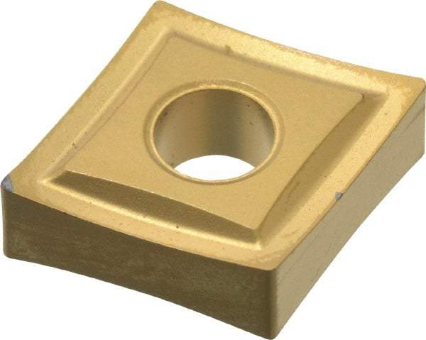 Kennametal - CNMP431 Grade KC850 Carbide Turning Insert - TiC/TiCN/TiN Finish, 80° Diamond, 1/2" Inscr Circle, 3/16" Thick, 1/64" Corner Radius - Eagle Tool & Supply
