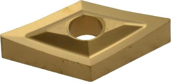 Kennametal - DNMP431 Grade KC850 Carbide Turning Insert - TiC/TiCN/TiN Finish, 55° Diamond, 1/2" Inscr Circle, 3/16" Thick, 1/64" Corner Radius - Eagle Tool & Supply