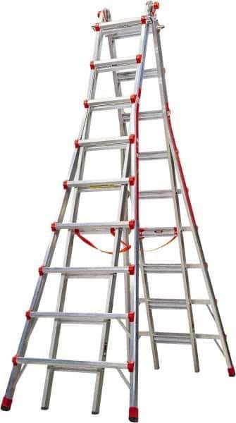 Little Giant Ladder - 17' High, Type IA Rating, Aluminum Telescoping Ladder - 300 Lb Capacity, 21' Working Length - Eagle Tool & Supply