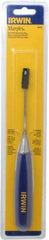 Irwin - 10-3/4" OAL x 1/8" Blade Width Wood Chisel - Polypropylene Handle - Eagle Tool & Supply