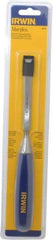 Irwin - 10-3/4" OAL x 1/2" Blade Width Wood Chisel - Polypropylene Handle - Eagle Tool & Supply