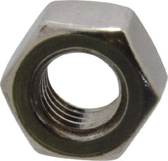 Value Collection - M8x1.25 Metric Coarse Stainless Steel Right Hand Heavy Hex Nut - 13mm Across Flats, 8mm High, Uncoated - Eagle Tool & Supply