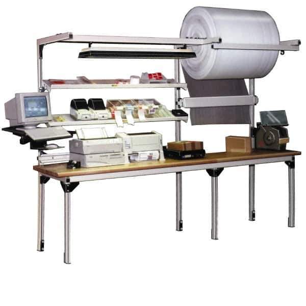 Qualtech - 120" Wide, Packaging Work Station - 325" Deep - Eagle Tool & Supply