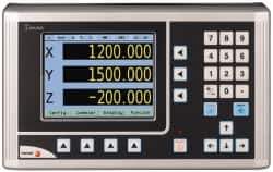 Fagor - 3 Axis, 32" X-Axis Travel, 14" Y-Axis Travel, 16" Z-Axis Travel, Milling DRO System - 0.0002", 0.0005", 0.001" Resolution, 10µm Accuracy, LCD Display - Eagle Tool & Supply