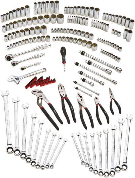 Blackhawk by Proto - 205 Piece 1/4, 3/8 & 1/2" Drive Master Tool Set - Tools Only - Eagle Tool & Supply